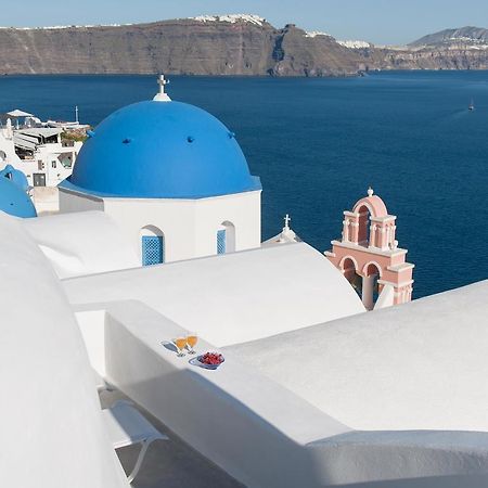 Evmenia Luxury Cave Villa Oia Oda fotoğraf